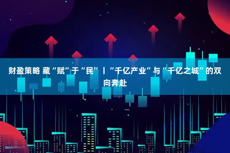 财盈策略 藏“赋”于“民”丨“千亿产业”与“千亿之城”的双向奔赴